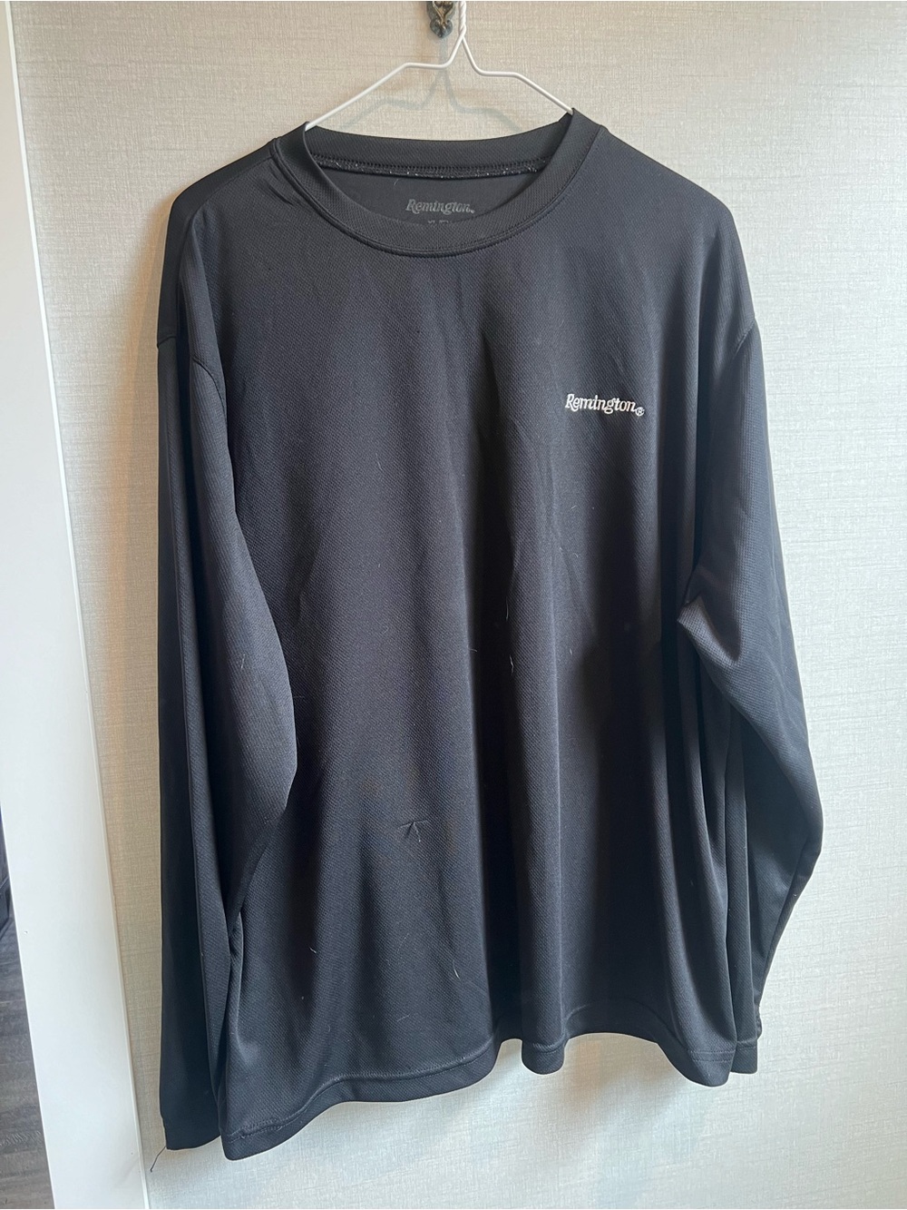 Remington Black Long Sleeve Performance Shirt